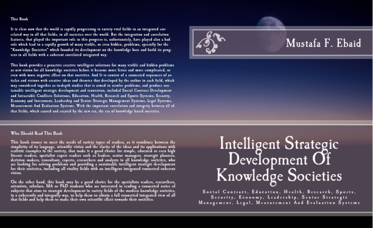 Intelligent Strategic Development Of Knowledge Societies