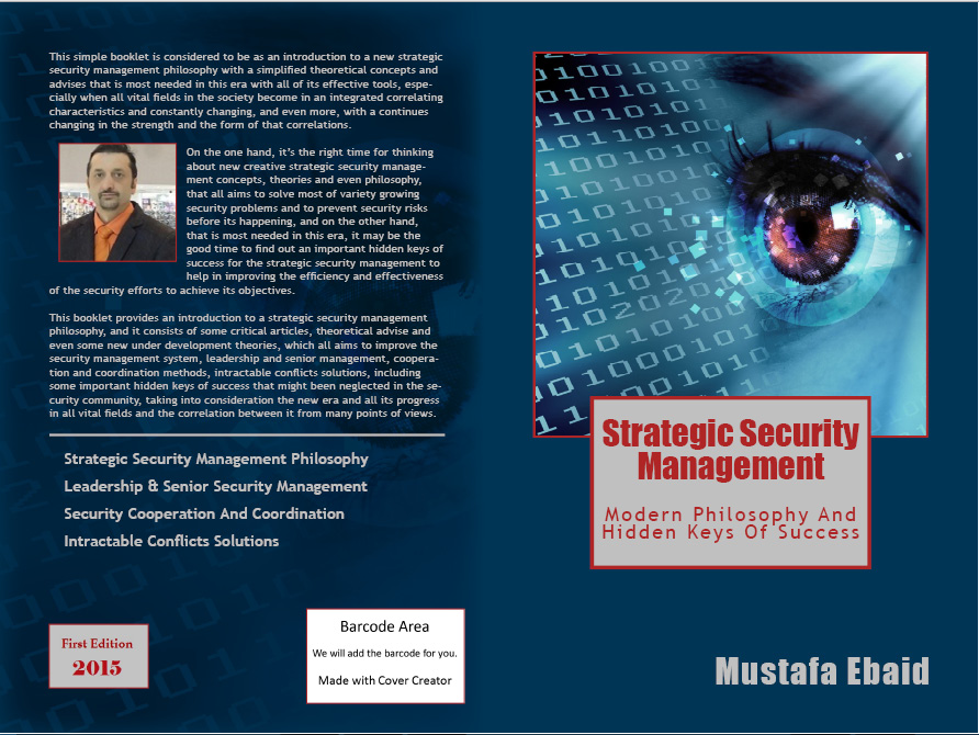 Strategic Security Management, Modern Philosophy And Hidden Keys Of Success 