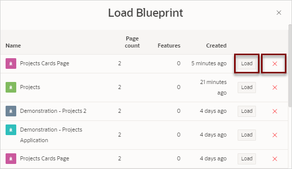 5.7 استخدام مخطط التطبيق Application Blueprint