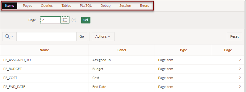 "الباحث عن العناصر" Items Finder